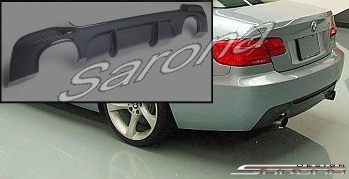 Custom BMW 3 Series  Coupe Rear Lip/Diffuser (2007 - 2012) - $299.00 (Part #BM-014-RA)